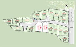 秦野市曽屋18区画　建築条件付売地　17区画