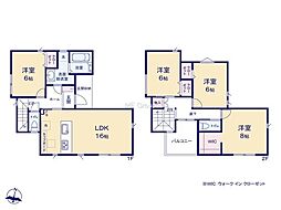 秦野市南矢名　新築未入居戸建　全8棟　6号棟