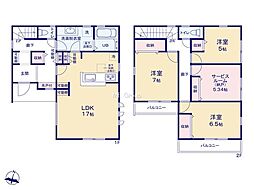 藤沢市下土棚 新築戸建 全5棟 1号棟