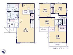 大和市上和田5期 新築戸建 全1棟 1号棟