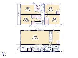 横浜市瀬谷区相沢3丁目 新築戸建 全5棟 3号棟