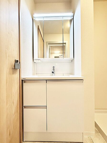 ■朝の準備がスムーズにできる広さです