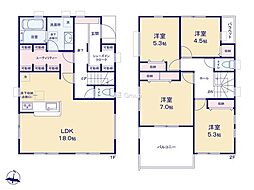 藤沢市葛原第2 新築戸建 全12棟 6号棟