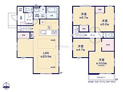 町田市金森東4丁目8期 新築戸建 全2棟 2号棟