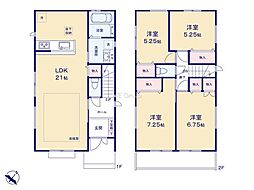 横浜市磯子区洋光台3丁目 新築戸建 全2棟 1号棟