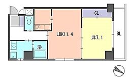 レジデンス住吉 8階