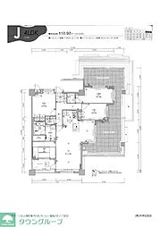 コアマンション香椎南ネクステージ 4LDKの間取図画像