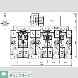 ライフフィールド多々良 1SLDKの間取図画像