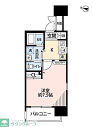 サヴォイマキシマイズ博多ステーション 1Kの間取図画像