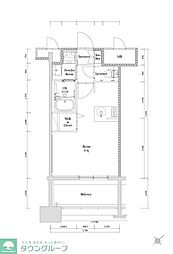 エンクレスト博多駅南GRACE 1Kの間取図画像
