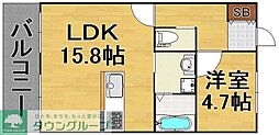 グラシア香椎 2階