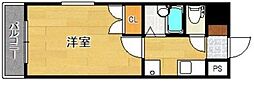 リファレンス県庁口 1Kの間取図画像