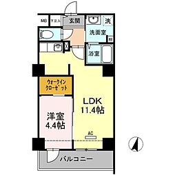 フォレストドルフ天神 8階