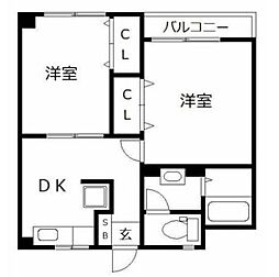ハイウッド美野島 4階