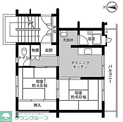 ビレッジハウス吉塚3号棟 (203号室) 2階