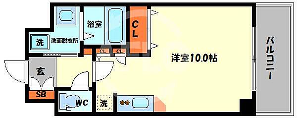 エスリード弁天町南 ｜大阪府大阪市港区南市岡3丁目(賃貸マンション1K・7階・27.08㎡)の写真 その2