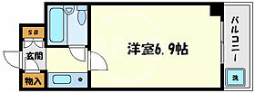 EPOあみだ池レジデンス  ｜ 大阪府大阪市西区北堀江3丁目（賃貸マンション1K・1階・18.91㎡） その2