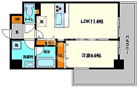 Fuku島之内  ｜ 大阪府大阪市中央区島之内1丁目（賃貸マンション1LDK・3階・46.20㎡） その2