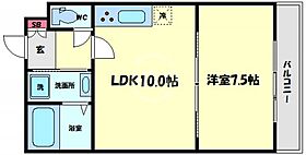 ラインビルド肥後橋  ｜ 大阪府大阪市西区江戸堀1丁目（賃貸マンション1LDK・4階・35.64㎡） その2