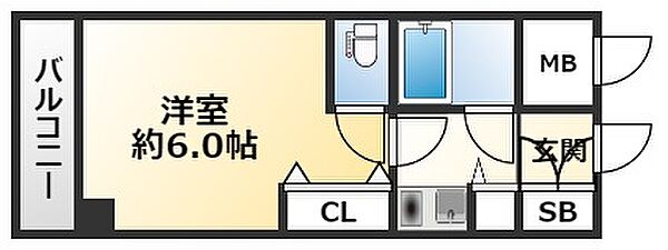 ステーションプラザ神戸西「新長田」駅 徒歩1分 ｜兵庫県神戸市長田区神楽町6丁目(賃貸マンション1K・4階・19.95㎡)の写真 その2