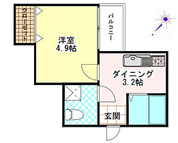 フルール新開地  ｜ 兵庫県神戸市兵庫区湊町3丁目1-5（賃貸マンション1R・2階・21.20㎡） その2