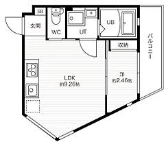 兵庫県神戸市長田区山下町3丁目（賃貸アパート1LDK・3階・25.25㎡） その2