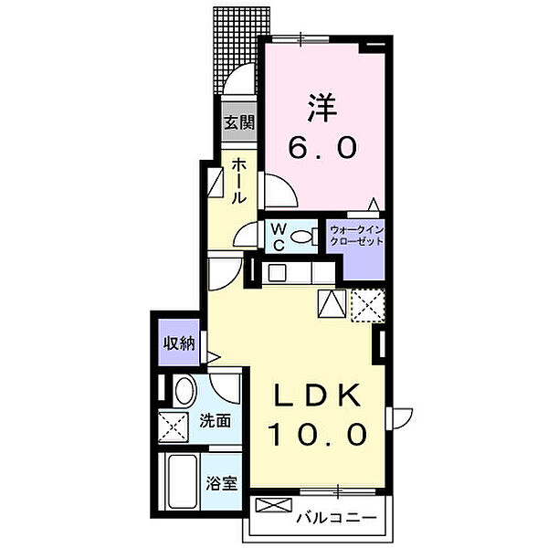 アザミ2 101｜大阪府岸和田市上町(賃貸アパート1LDK・1階・41.02㎡)の写真 その2