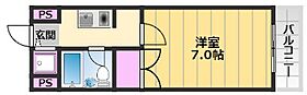 グレースパレMAEDA 605 ｜ 大阪府岸和田市別所町3丁目11-5（賃貸マンション1K・6階・20.00㎡） その2