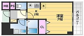 ベルフォーレ 202 ｜ 大阪府岸和田市土生町6丁目3-10（賃貸マンション1K・2階・24.48㎡） その2