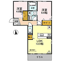 ビスターレ 101 ｜ 大阪府泉大津市曽根町1丁目9-15（賃貸アパート2LDK・1階・58.76㎡） その2