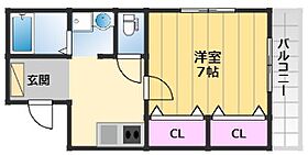 Feliz和泉府中 B102 ｜ 大阪府泉大津市東豊中町1丁目7-21（賃貸アパート1K・1階・28.00㎡） その2