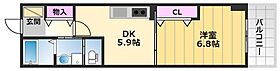 ELLEGRANDEOZU 305 ｜ 大阪府泉大津市旭町16-12（賃貸マンション1DK・3階・32.70㎡） その2