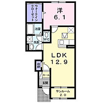 ブリーゼ3 102 ｜ 大阪府岸和田市尾生町1182-1（賃貸アパート1LDK・1階・50.13㎡） その2