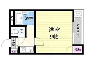 京都府京都市伏見区桃山水野左近西町（賃貸アパート1K・2階・24.56㎡） その2