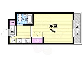 京都府京都市伏見区銀座町２丁目（賃貸マンション1K・2階・17.40㎡） その2