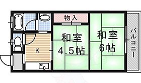 なかとみハイツ  ｜ 京都府宇治市槇島町千足（賃貸アパート2K・1階・32.76㎡） その2