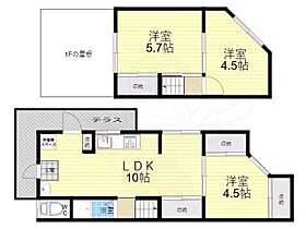 京都府京都市北区鷹峯黒門町（賃貸一戸建3LDK・2階・55.00㎡） その2