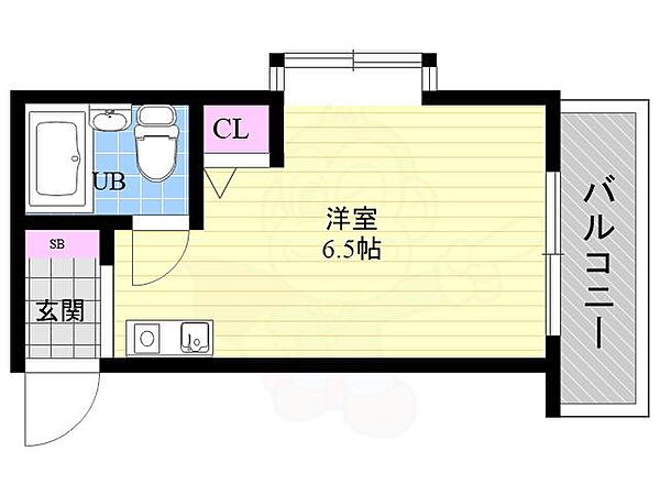 リバーパレス鴨川 ｜京都府京都市南区東九条南河原町(賃貸マンション1R・2階・17.67㎡)の写真 その2