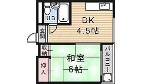 宇治川ハイツ  ｜ 京都府京都市伏見区向島善阿弥町（賃貸マンション1DK・3階・30.00㎡） その2