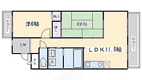 スカイロード吉祥院  ｜ 京都府京都市南区吉祥院船戸町（賃貸マンション2LDK・2階・55.05㎡） その2