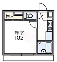 京都府京都市伏見区深草直違橋南１丁目（賃貸アパート1K・2階・18.48㎡） その2