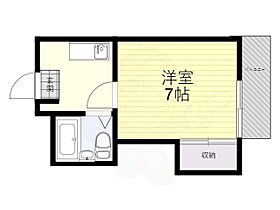 京都府京都市伏見区深草フチ町（賃貸マンション1K・3階・22.68㎡） その2