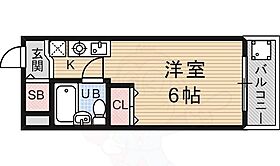 京都府京都市伏見区深草西浦町２丁目（賃貸マンション1K・2階・16.17㎡） その2