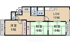 アグリ杉本  ｜ 京都府宇治市六地蔵徳永（賃貸マンション3LDK・1階・66.00㎡） その2