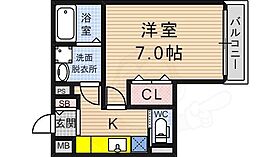 京都府京都市伏見区深草西浦町８丁目（賃貸マンション1K・2階・26.39㎡） その2