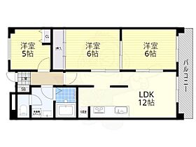 京都府京都市伏見区京町３丁目（賃貸マンション3LDK・7階・63.18㎡） その2