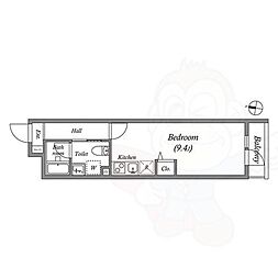THE　CITY　RESIDENCE　京都西大路 3階/-