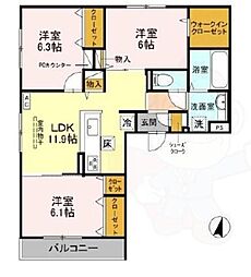 ヴィーヴルグラン 1階/-