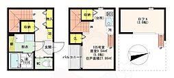 ハーモニーテラス深草十九軒町 1階/-