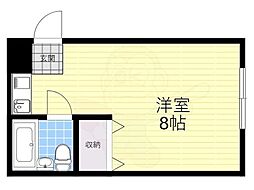 ファーストコート藤森 ワンルームの間取図画像